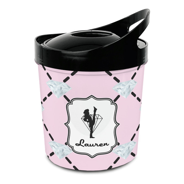 Custom Diamond Dancers Plastic Ice Bucket (Personalized)