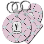 Diamond Dancers Plastic Keychain (Personalized)