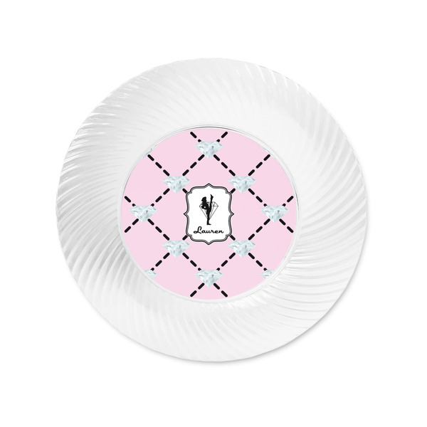 Diamond Dancers Plastic Party Appetizer & Dessert Plates - Approval
