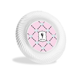 Diamond Dancers Plastic Party Appetizer & Dessert Plates - 6" (Personalized)