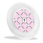Diamond Dancers Plastic Party Dinner Plates - 10" (Personalized)