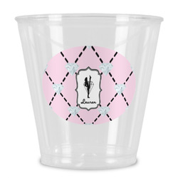 Diamond Dancers Plastic Shot Glass (Personalized)