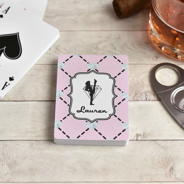 Diamond Dancers Playing Cards - In Context