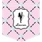 Diamond Dancers Iron On Faux Pocket (Personalized)