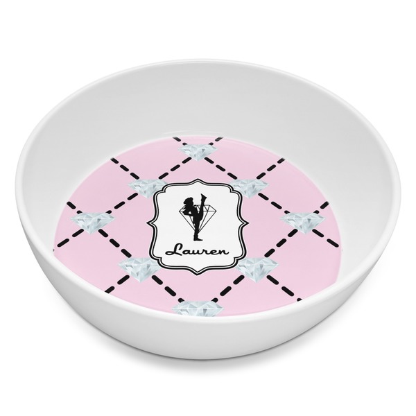 Custom Diamond Dancers Melamine Bowl - 8 oz (Personalized)