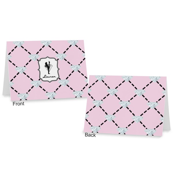 Diamond Dancers Postcard - Front and Back