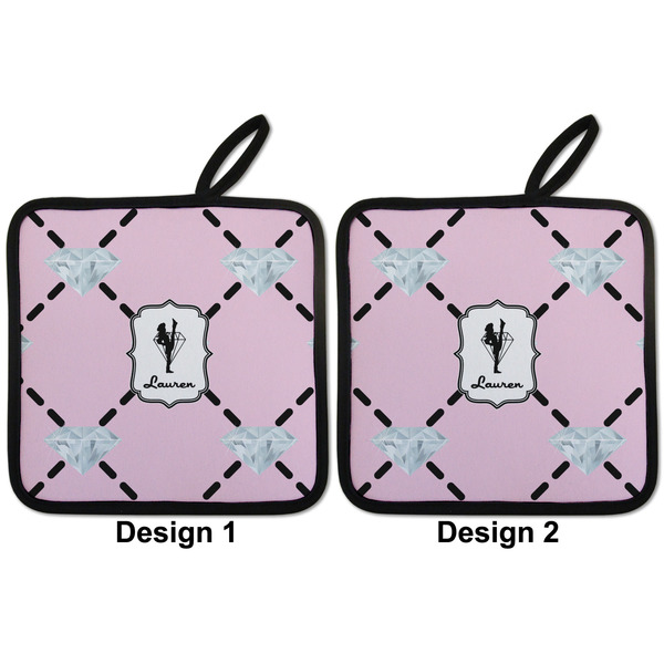 Diamond Dancers Pot Holders - Set of 2 APPROVAL