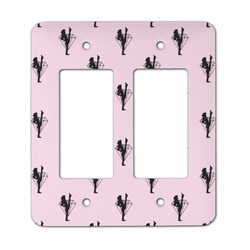Diamond Dancers Rocker Style Light Switch Cover - Two Switch