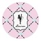 Diamond Dancers Round Decal - Medium (Personalized)