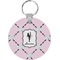 Diamond Dancers Round Keychain (Personalized)