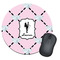 Diamond Dancers Round Mouse Pad (Personalized)
