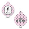 Diamond Dancers Round Pet ID Tag - Large - Approval
