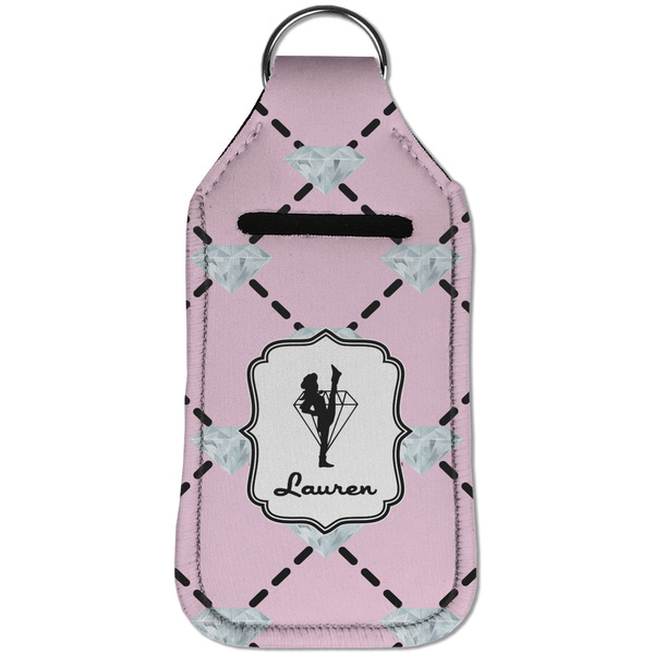 Diamond Dancers Sanitizer Holder Keychain - Large (Front)
