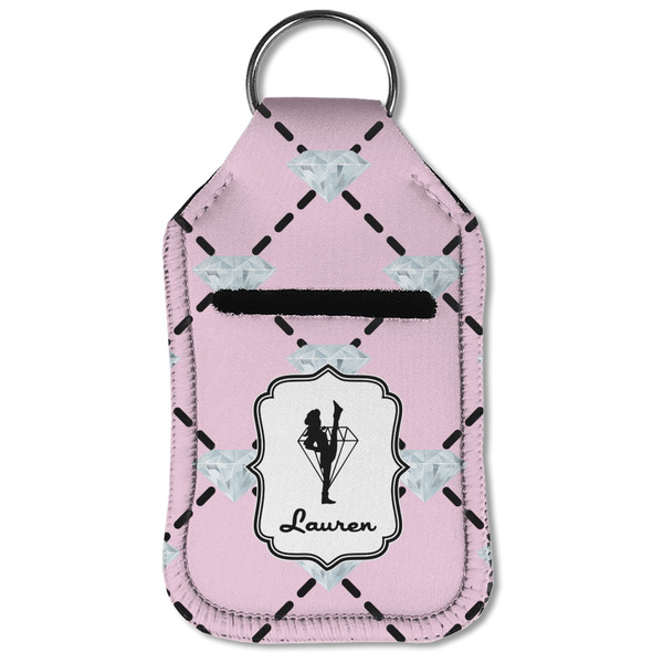 Diamond Dancers Sanitizer Holder Keychain - Small (Front Flat)