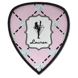 Diamond Dancers Iron on Shield Patch A w/ Name or Text