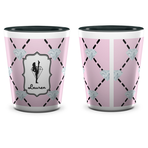 Diamond Dancers Shot Glass - Two Tone - APPROVAL