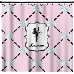 Diamond Dancers Shower Curtain (Personalized)