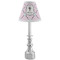Diamond Dancers Small Chandelier Lamp - LIFESTYLE (on candle stick)