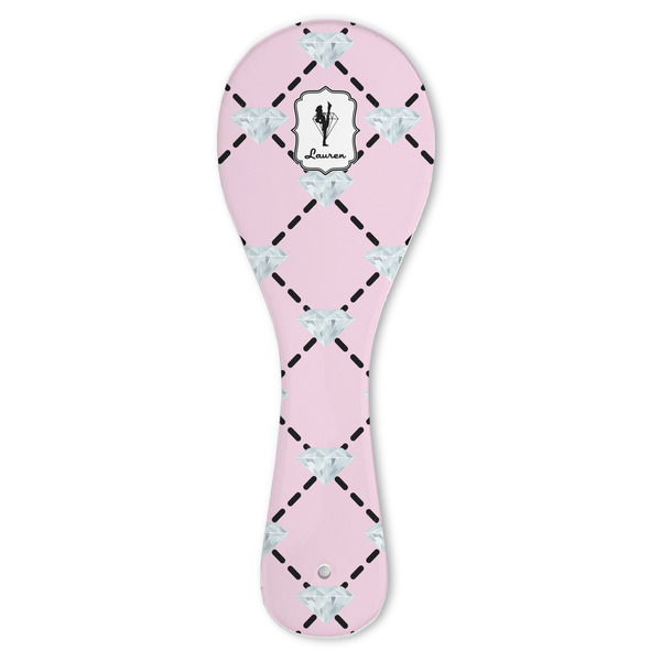 Custom Diamond Dancers Ceramic Spoon Rest (Personalized)
