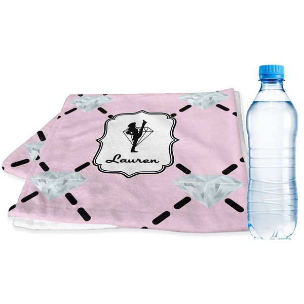Custom Diamond Dancers Sports & Fitness Towel (Personalized)