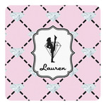 Diamond Dancers Square Decal - XLarge (Personalized)