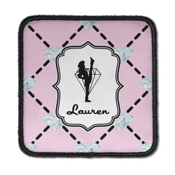 Diamond Dancers Iron On Square Patch w/ Name or Text