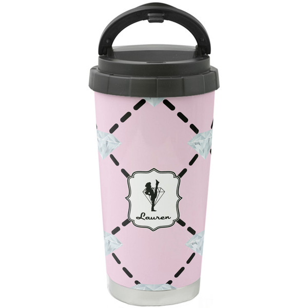 Custom Diamond Dancers Stainless Steel Coffee Tumbler (Personalized)