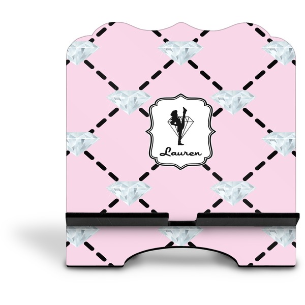Diamond Dancers Stylized Tablet Stand - Front without iPad