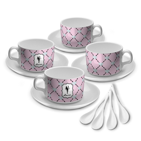 Diamond Dancers Tea Cup - Set of 4