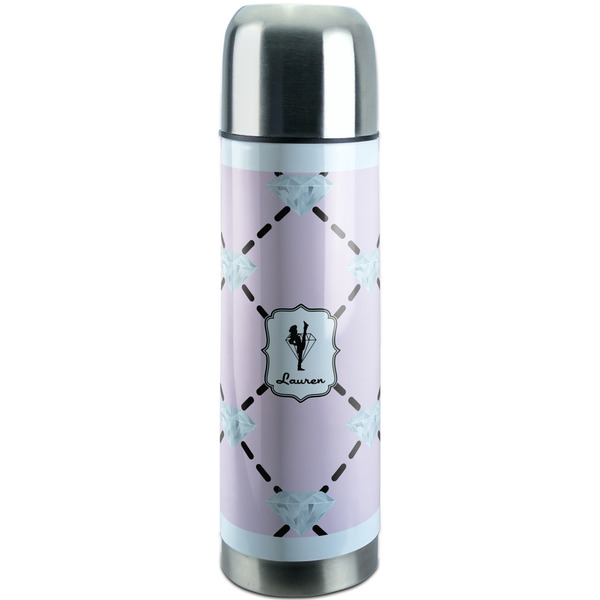 Custom Diamond Dancers Stainless Steel Thermos (Personalized)