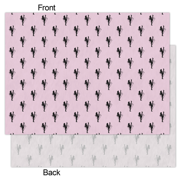 Diamond Dancers Tissue Paper - Lightweight - Large - Front & Back