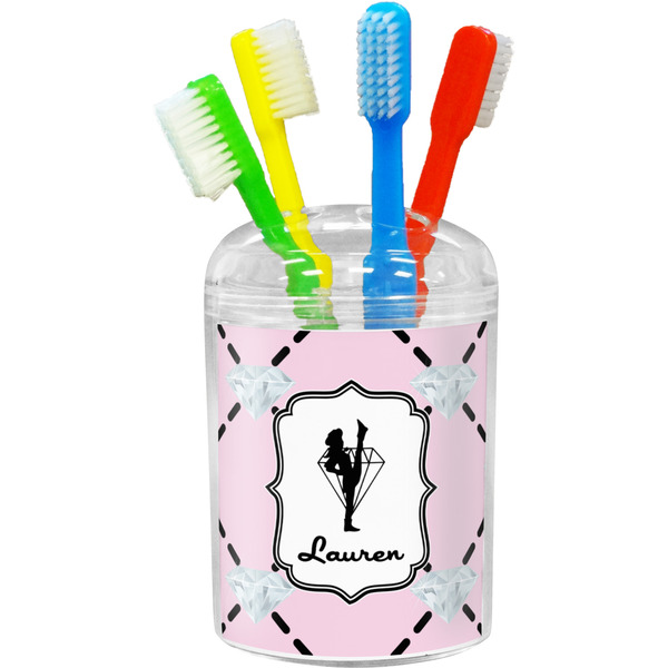 Custom Diamond Dancers Toothbrush Holder (Personalized)