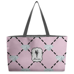 Diamond Dancers Beach Totes Bag - w/ Black Handles (Personalized)