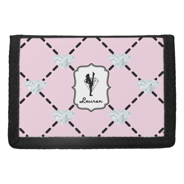 Custom Diamond Dancers Trifold Wallet (Personalized)
