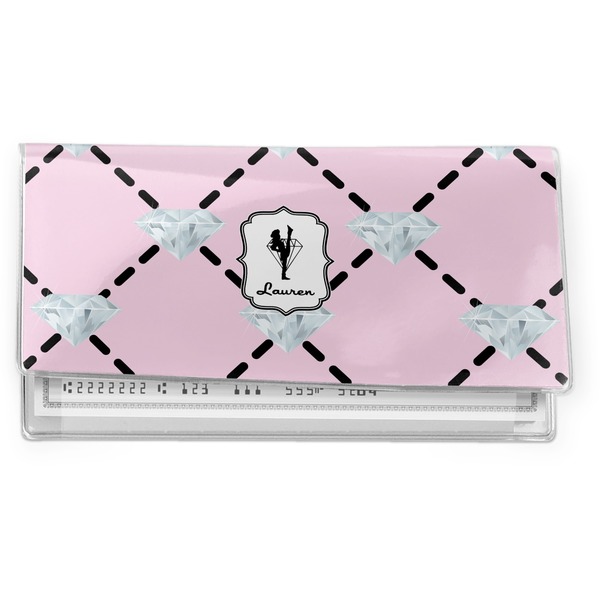 Custom Diamond Dancers Vinyl Checkbook Cover (Personalized)