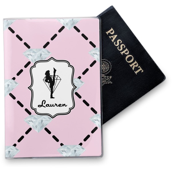 Custom Diamond Dancers Vinyl Passport Holder (Personalized)
