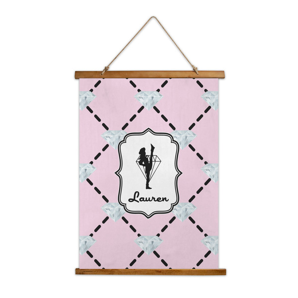 Custom Diamond Dancers Wall Hanging Tapestry - Tall (Personalized)