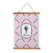 Diamond Dancers Wall Hanging Tapestry - Tall (Personalized)