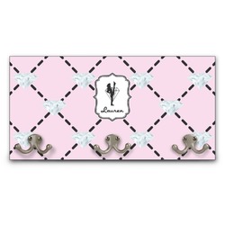 Diamond Dancers Wall Mounted Coat Rack (Personalized)