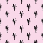 Diamond Dancers Wallpaper & Surface Covering (Water Activated 24"x 24" Sample)