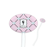 Diamond Dancers Oval Plastic Stir Sticks (Personalized)