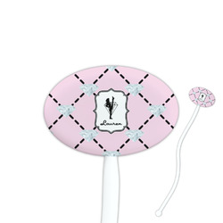 Diamond Dancers Oval Plastic Stir Sticks (Personalized)