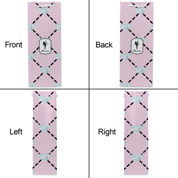 Diamond Dancers Wine Gift Bag - Gloss - Approval