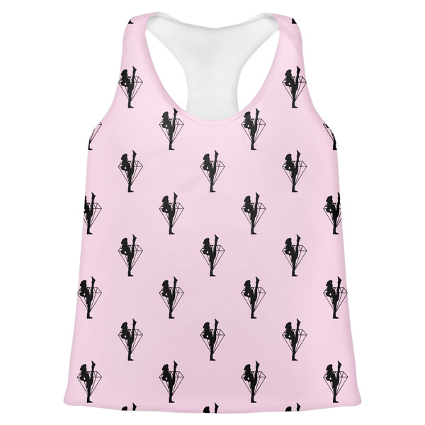 Custom Diamond Dancers Womens Racerback Tank Top - 2X Large