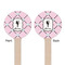 Diamond Dancers Wooden 6" Stir Stick - Round - Double Sided - Front & Back