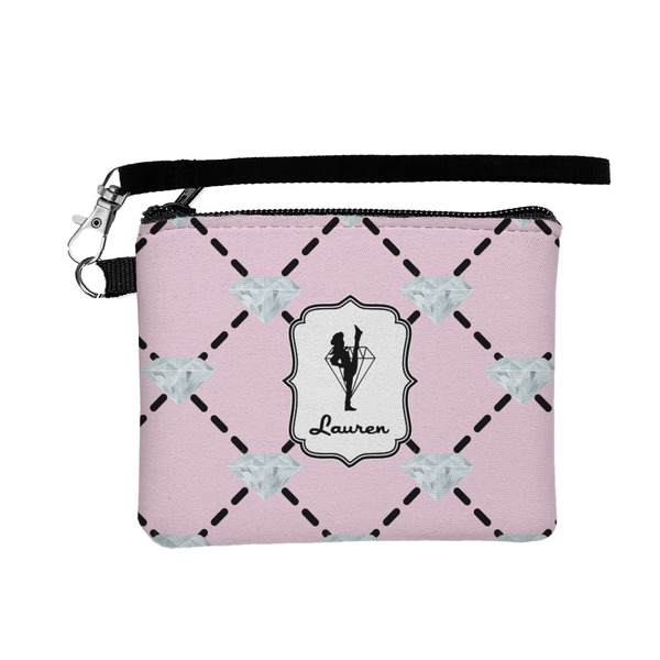 Custom Diamond Dancers Wristlet ID Case w/ Name or Text