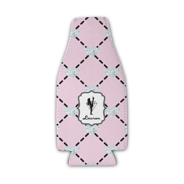 Diamond Dancers Zipper Bottle Cooler - Set of 4 - FRONT