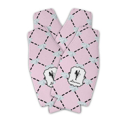 Diamond Dancers Zipper Bottle Cooler - Set of 4 (Personalized)