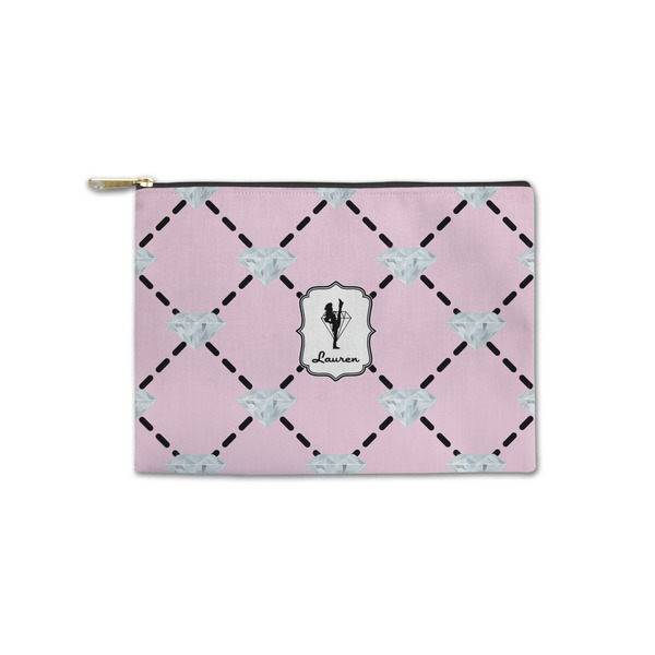 Custom Diamond Dancers Zipper Pouch - Small - 8.5"x6" (Personalized)