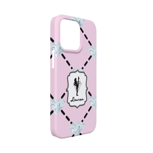 Custom Diamond Dancers iPhone Case - Plastic - iPhone 13 Mini (Personalized)